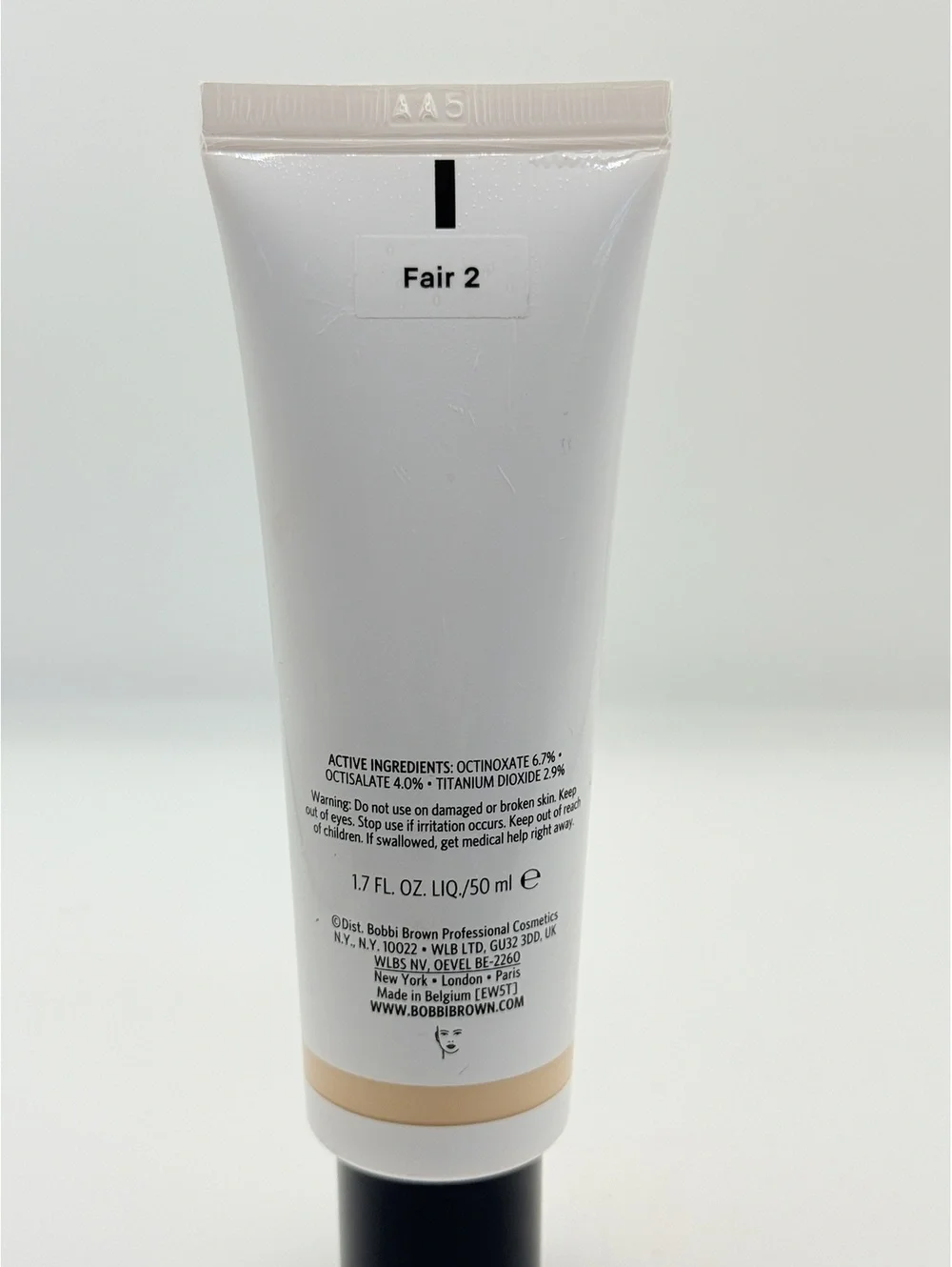 Bobbi Brown Skin Tinted Moisturizer Fair 2